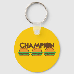 Porte-clés HAMBURGERS de CHAMPION yum !