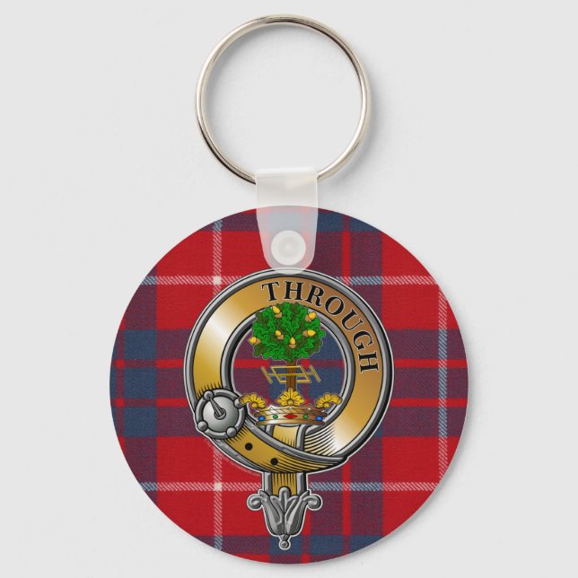 Porte-clés Hamilton Tartan & Badge (Recto)