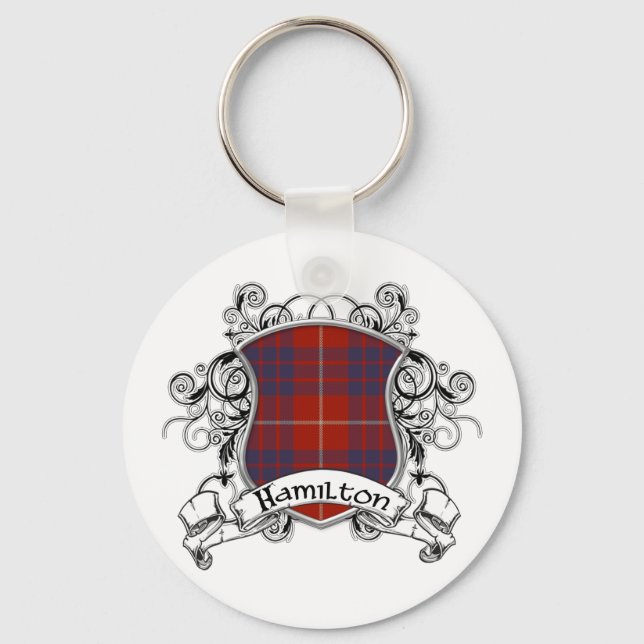 Porte-clés Hamilton Tartan Shield (Recto)