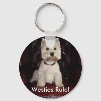Porte-clés Hamish dit Westies Rule porte - clé