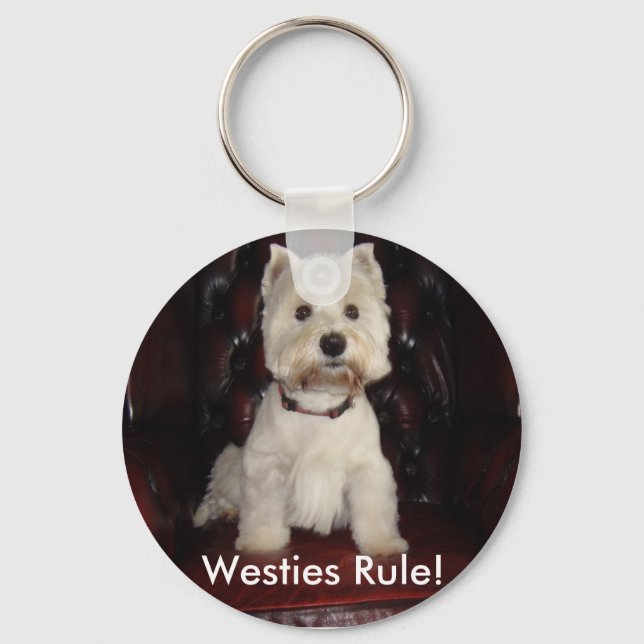 Porte-clés Hamish dit Westies Rule porte - clé (Recto)