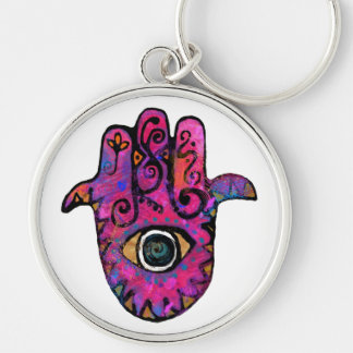 PORTE-CLÉS ** HAMSA ROSES **