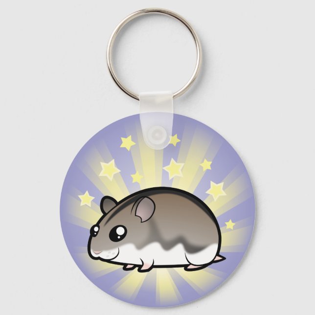Porte-clés Hamster nain Petite Étoile (Recto)