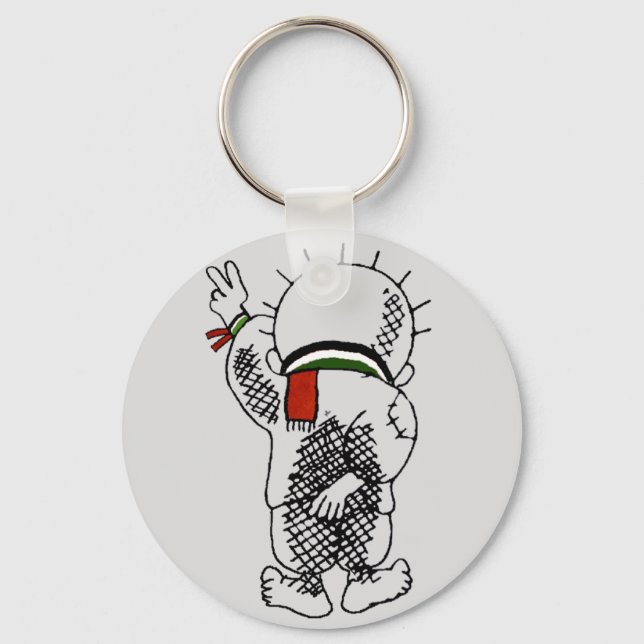 Porte-clés Handala (Palestinian Kid) Keychain (Recto)