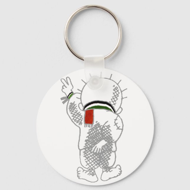 Porte-clés Handala (Palestinian Kid) Keychain (Recto)