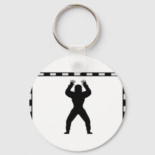 Porte-clés handball goal keeper icon