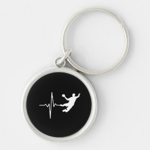 Porte-clés Handball - Handball Player Heartbeat