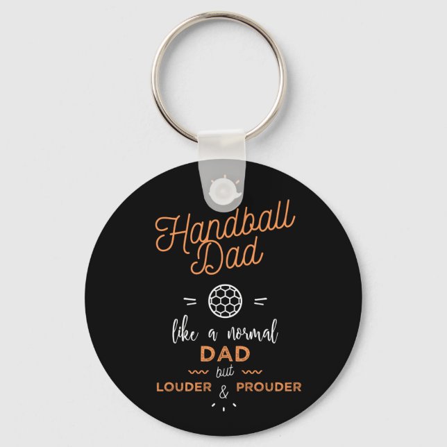 Porte-clés Handball papa (Recto)