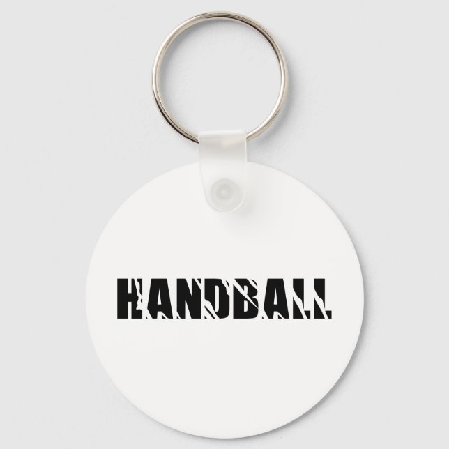 Porte-clés handball text (Recto)