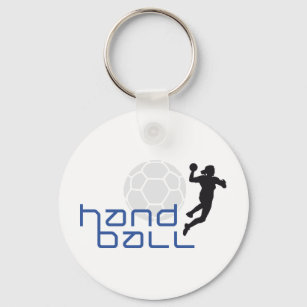 Ancien Porte Clés Clefs Métal Handballeur Handball Sport Hand Ball