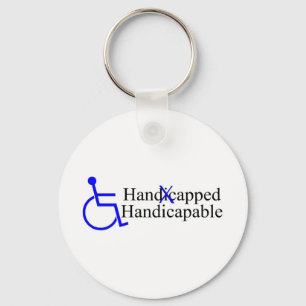 Porte-clés Handicapable handicapé 2