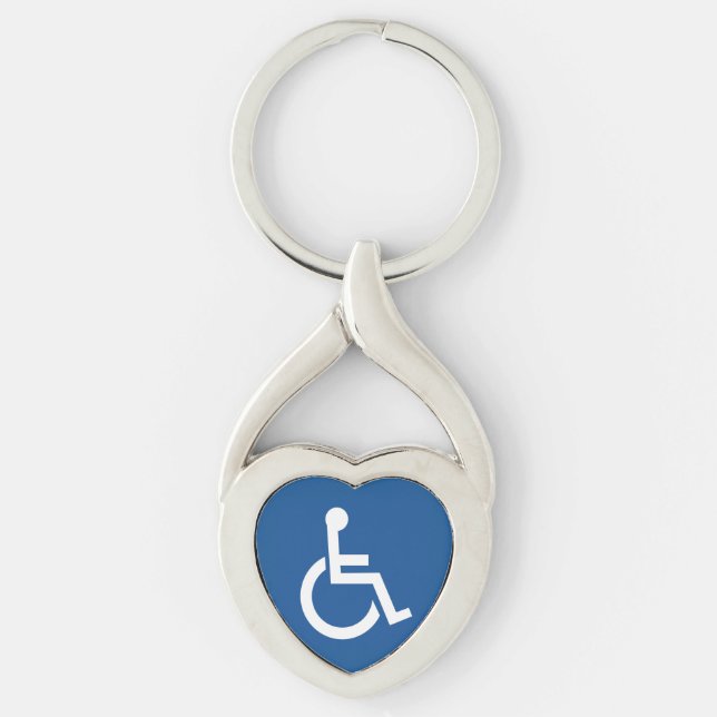 Porte-clés Handicapé (Devant)