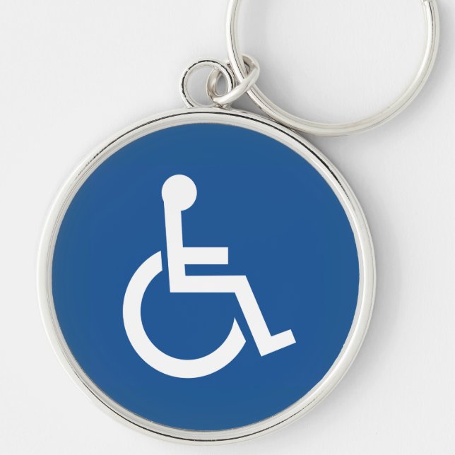 Porte-clés Handicapé (Devant)