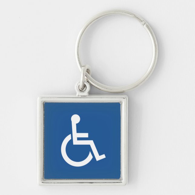 Porte-clés Handicapé (Devant)