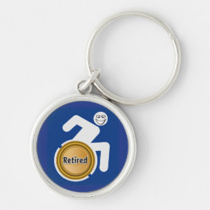 Porte-clés Handicapés à la retraite