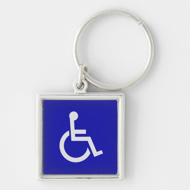Porte-clés Handicapés handicapés (Devant)