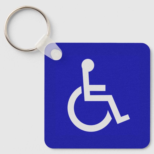 Porte-clés Handicapés handicapés (Recto)