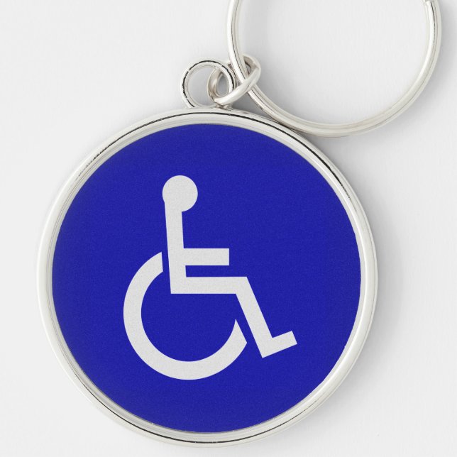 Porte-clés Handicapés handicapés (Devant)