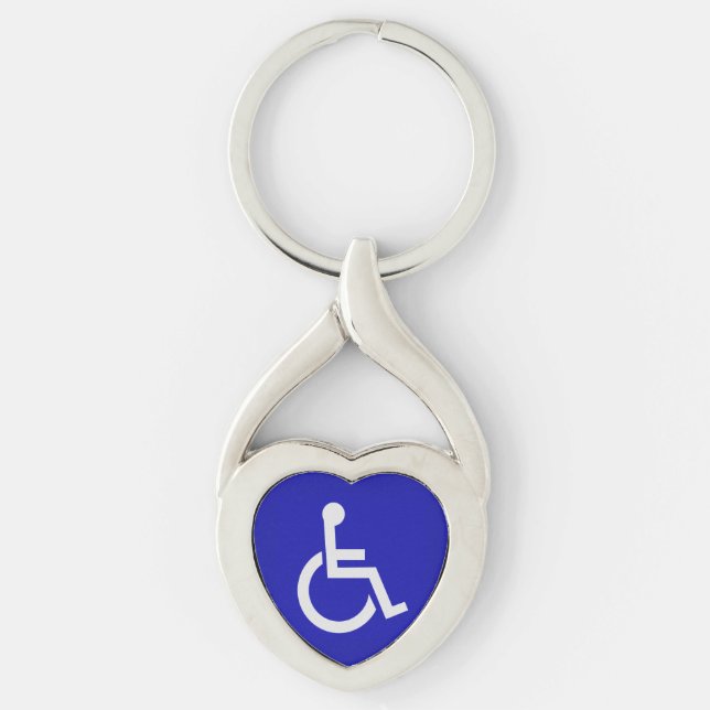 Porte-clés Handicapés handicapés (Devant)