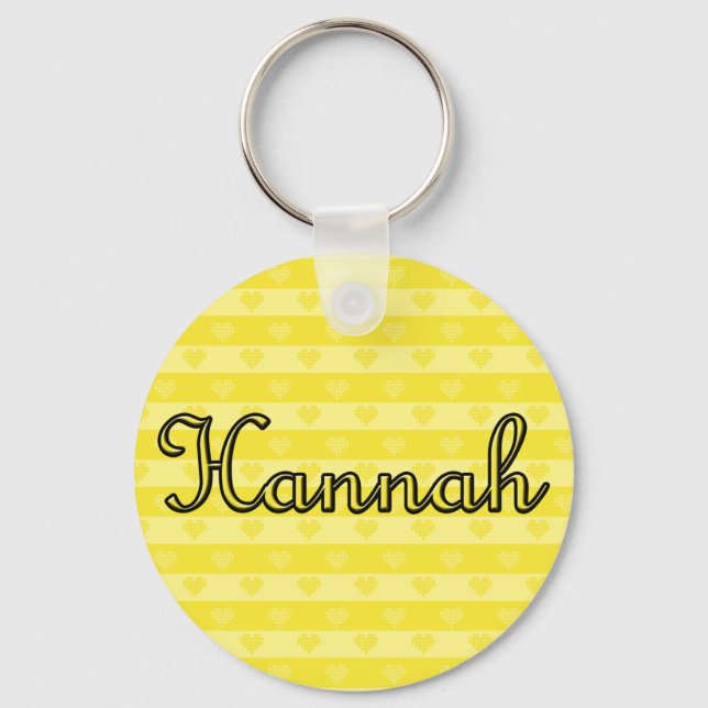 Porte-clés Hannah (Recto)