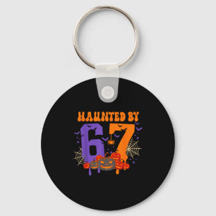 Porte-clés Hanté par 67 – Drôle Six Sept Mème 6 7 Halloween