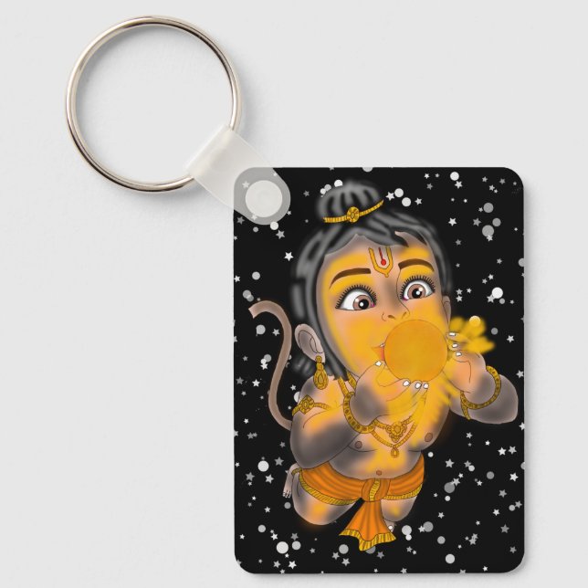 Porte-clés Hanuman enfant (Recto)