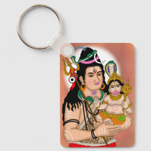 Porte-clés Hanuman & Shiva