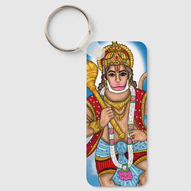 Porte-clés Hanuman volant (Recto)