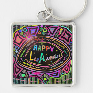 Porte-clés Happy Art : Porte - clé "Happy Los Angeles"