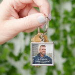 Porte-clés Happy Birthday Photo Personalize<br><div class="desc">Happy Birthday Photo Personalize Keychain is great to carry your keys with your photograph. Place your photo or that special person's photo and give as a gift. Personalize it with your information.</div>
