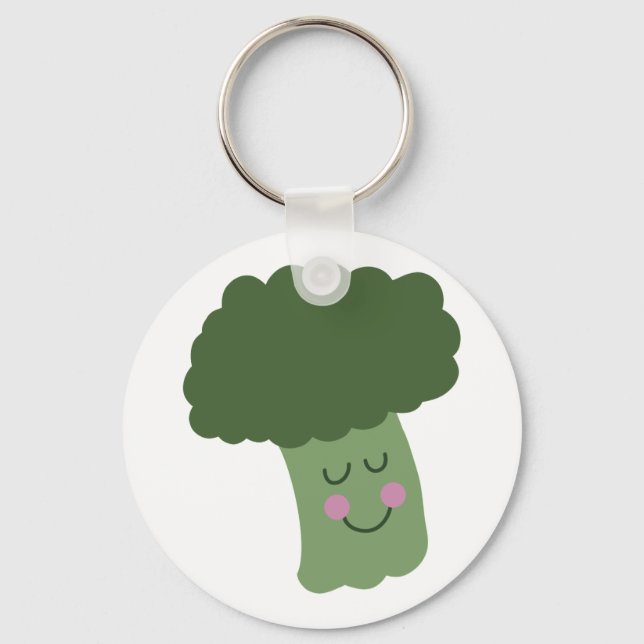 Porte-clés Happy Broccoli (Recto)