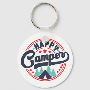 Porte-clés Happy Camper