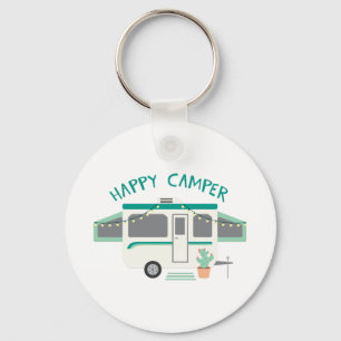Porte-clés Happy Camper