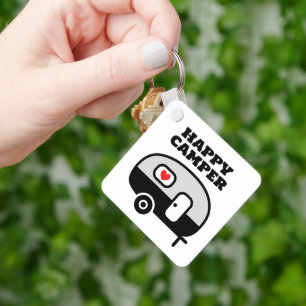 Porte-clés Happy Camper pour maison de remorque RV