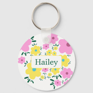 Porte-clés Happy Flowers