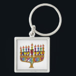 Porte-clés Happy Hanukkah Dreidels Menorah<br><div class="desc">You are viewing The Lee Hiller Design Collection. Appareil,  Venin & Collectibles Lee Hiller Photofy or Digital Art Collection. You can view her her Nature photographiy at at http://HikeOurPlanet.com/ and follow her hiking blog within Hot Springs National Park.</div>