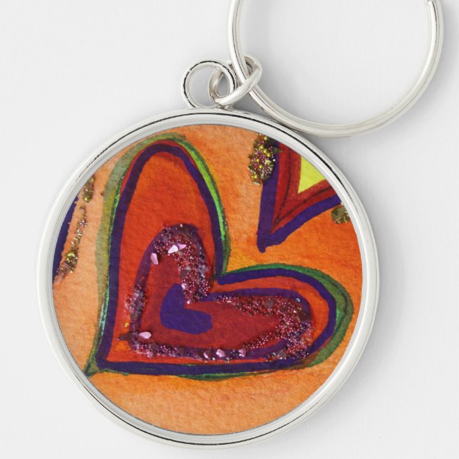 Porte-clés Happy Heart Keychain (Devant)
