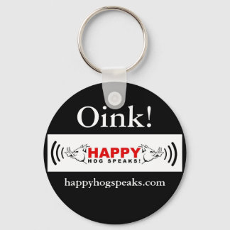 Porte-clés Happy Hog Speaks! copy, Oink!, happyhogspeaks.com