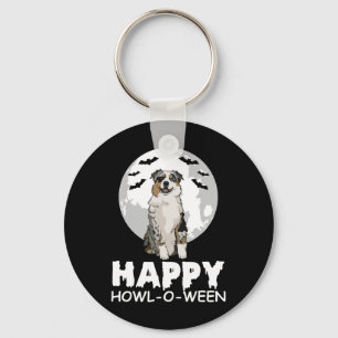 Porte-clés Happy Howl-o-ween Lazy Halloween Costume mignon ch