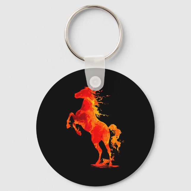 Porte-clés Happy New Year 2026 Chinese New Year Horse Zodiac  (Recto)