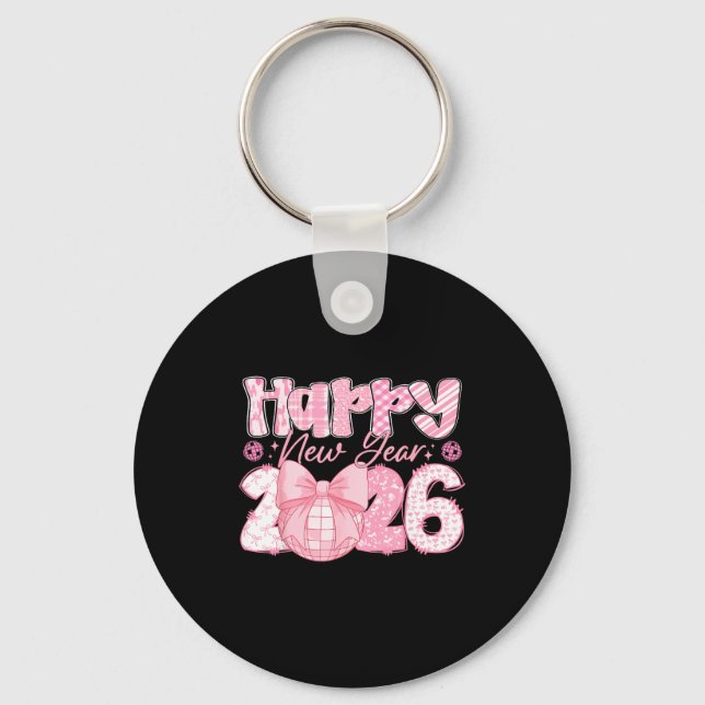 Porte-clés Happy New Year 2026 Eve Party Family Matching Men  (Recto)