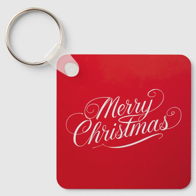 Porte-clés Happy New Year Merry Christmas Holiday Season (Recto)