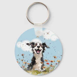 Porte-clés Happy Pup