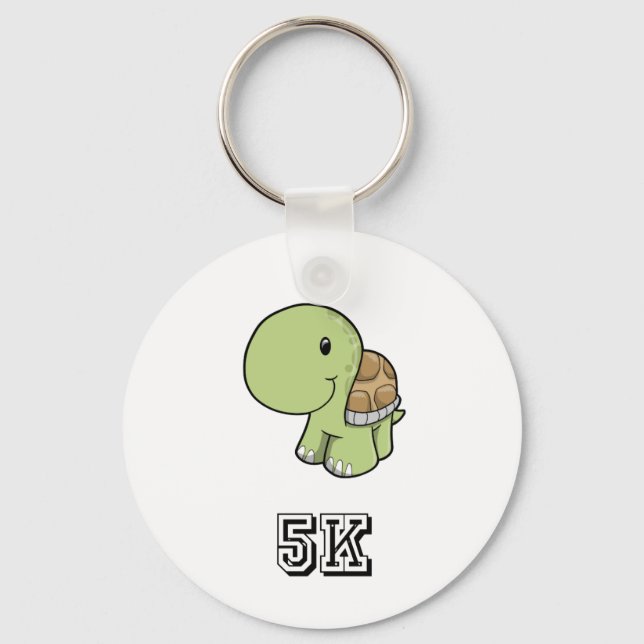 Porte-clés Happy Turtle 5K (Recto)