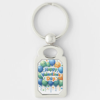 Porte-clés Happy Valentine’s Day Keychain | Romantic Love Key