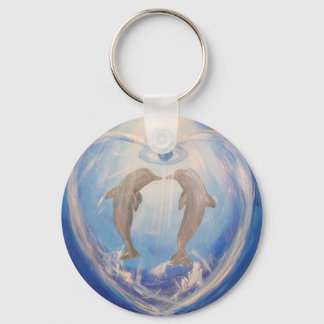 Porte-clés Harmonie des dauphins
