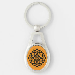 Porte-clés Harmonie Infinie : Art du Symbole Sacré Mandala Ce