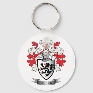 Porte-clés Harper Family Crest Coat of Arms