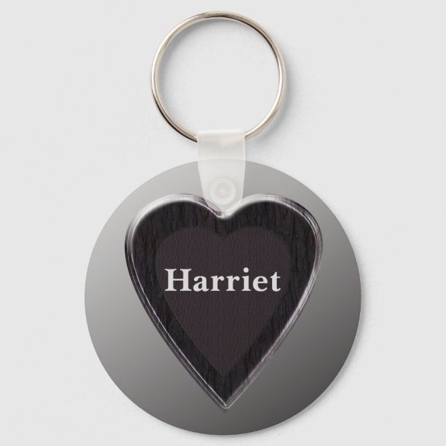 Porte-clés Harriet Heart Keychain by 369MyName (Front)