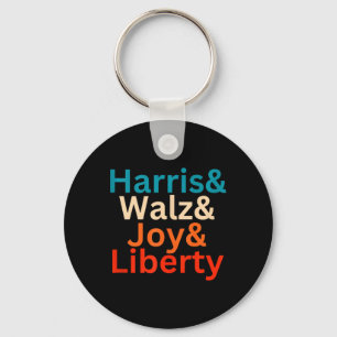 Porte-clés Harris Et W Joy Liberty Vintage Retro Tim Waltz K